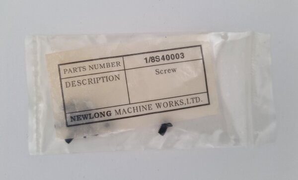 10x Newlong Schraube 1/8S40003