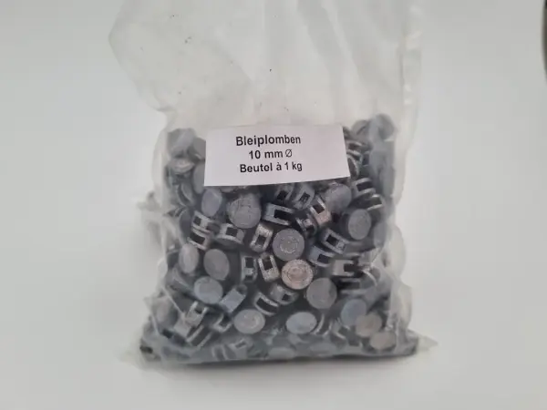 Bleiplomben 10 mm