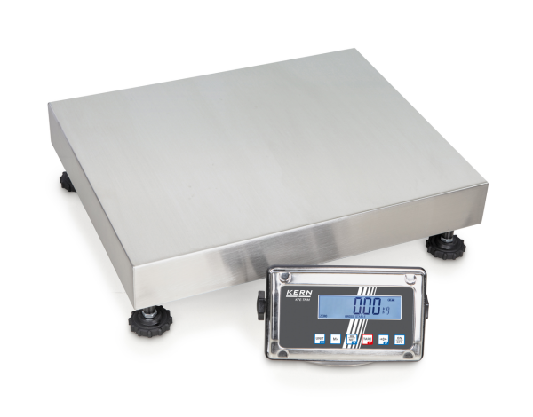 Plattformwaage mit Edelstahl-Auswertegerät KERN SFE 100K-2LNM