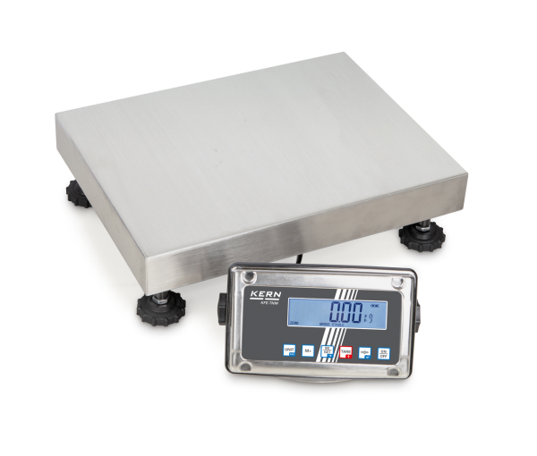 Plattformwaage mit Edelstahl-Auswertegerät KERN SFE 10K-3LNM