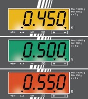 IP-geschützte Tischwaage KERN WTB 1K-4N