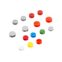 1.000x Kunststoffplomben 8mm grau