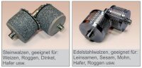 Schnitzer Getreideflocker Campo mit Steinwalzen