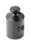 KERN Prüfgewicht 366-95, M3, 2 kg, Knopf